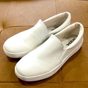 White Soda brand slip ones size 8.5
